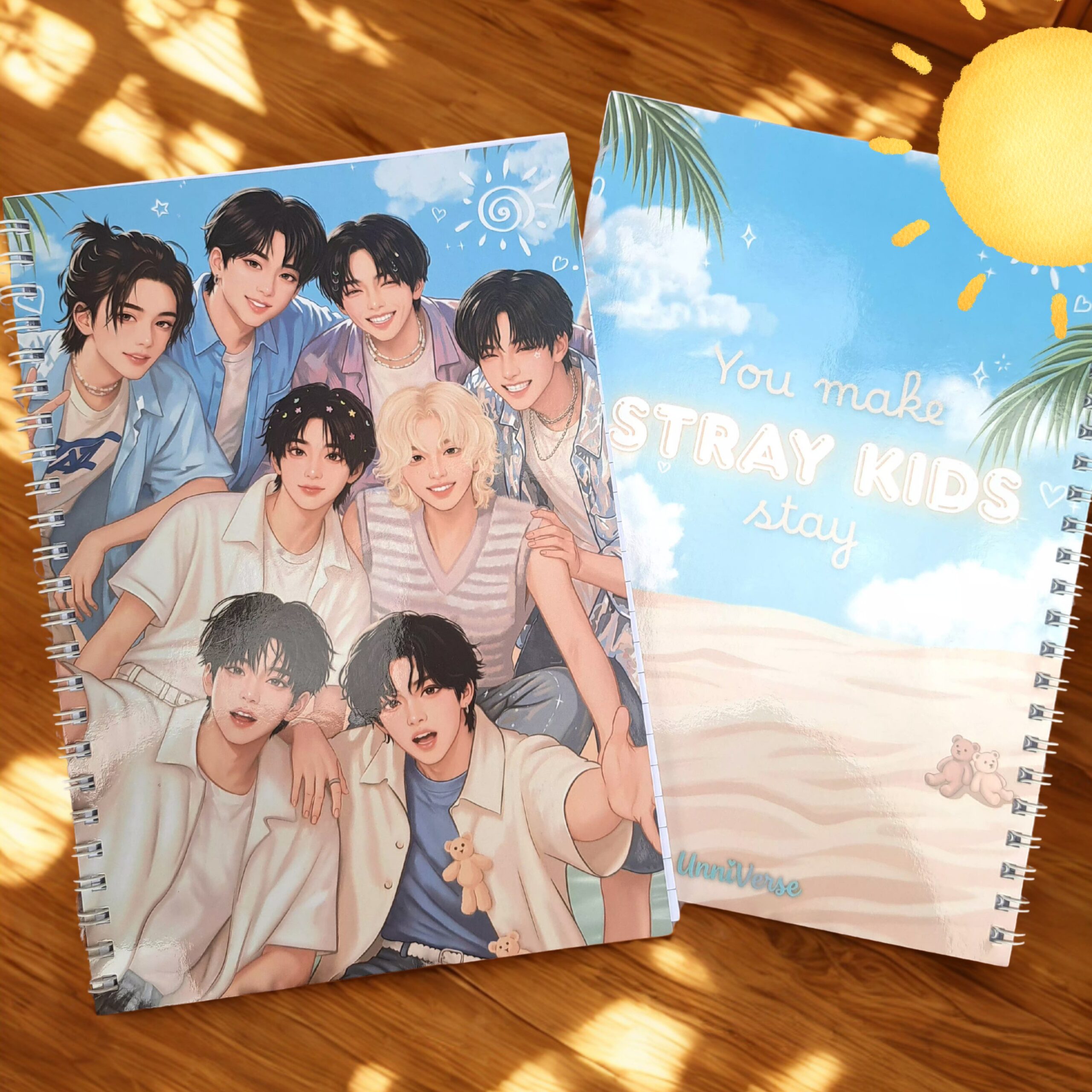 K-pop zápisník STRAY KIDS Summer - Obrázek 2